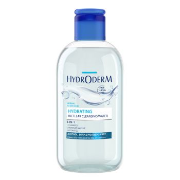 هیدرودرم میسلار واتر 3*1 Hydrating پوست معمولی وخشک 250 میلی لیتر