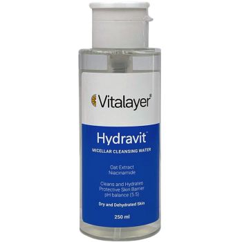 میسلار واتر پوست های خشک Hydravit ویتالیر 250ml