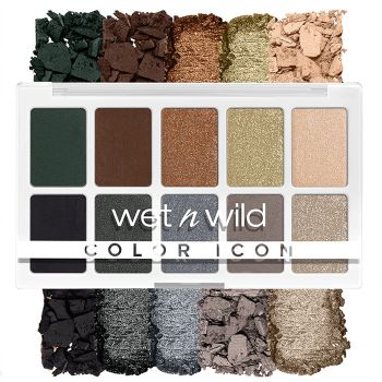 سایه چشم 10 رنگ کالر آیکون وت اند وایلد WET N WILD  1114076E lights off