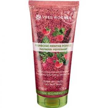 ژل لایه بردار بدن با رایحه نعناع و تمشک ایوروشه 200 میلی لیتر - خرید از داروخانه اینترنتی شیدر