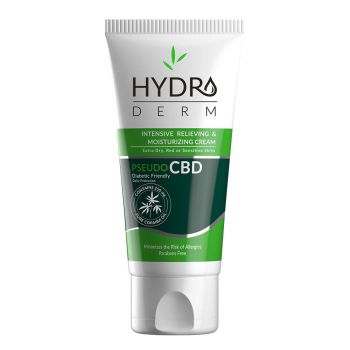 کرم اگزما و ضد خارش  مرطوب کننده قوی مناسب پوست بسیار خشک و حساس Pseudo CBD هیدرودرم