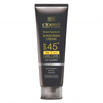 کرم ضد آفتاب SPF45 مخصوص آقایان سینره 50 میل 