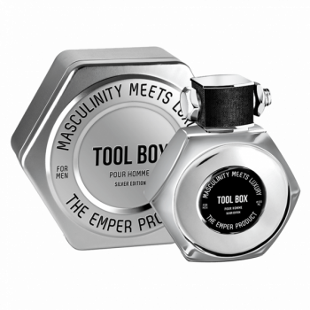 ادوتویلت مردانه امپر مدل Tool Box Silver Edition حجم ۱۰۰ میلی لیتر