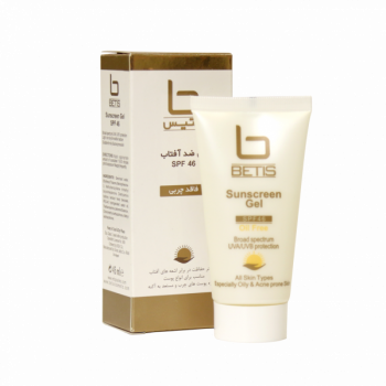 ژل ضد آفتاب فاقد چربی بتیس SPF46 حجم ۴۵ میلی لیتر