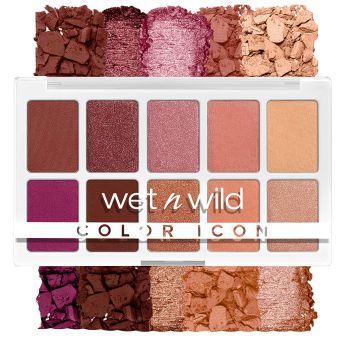 سایه چشم 10 رنگ کالر آیکون وت اند وایلد WET N WILD 1114074E heart & sol