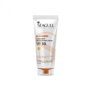کرم ضد آفتابspf30  مرطوب کننده پوست معمولی تاخشک سی گل 40 میلی لیتر
