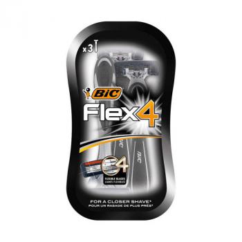 خود تراش بیک مدل Flex 4 بسته 3 عددی