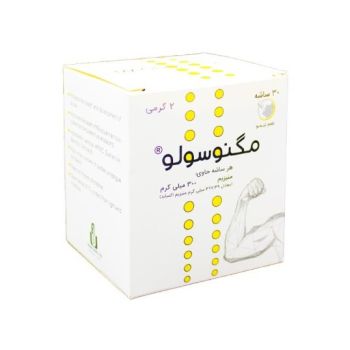 ساشه مگنوسولو ایران دارو 30 عدد