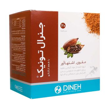 پودر جنرال تونیک دینه ۲۰ ساشه با طعم شکلات