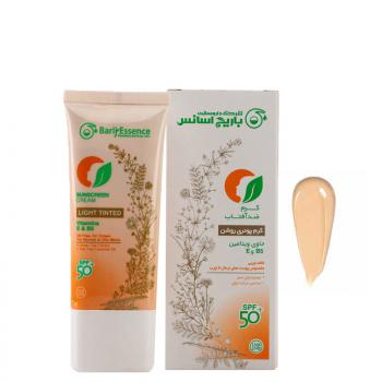  ضدآفتاب رنگ روشن نرمال تا چرب spf50 باریج اسانس