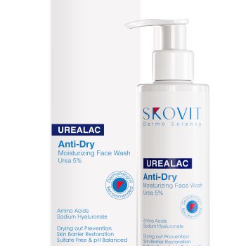 لوسیون شوینده و آبرسان صورت حاوی 5% اوره اسکوویت 50 میلی لیتر