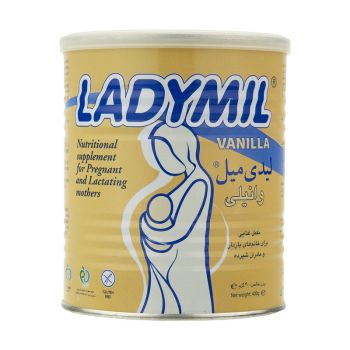 لیدی میل وانیلی فاسبل مخصوص خانم های باردار و شیرده 400 گرم