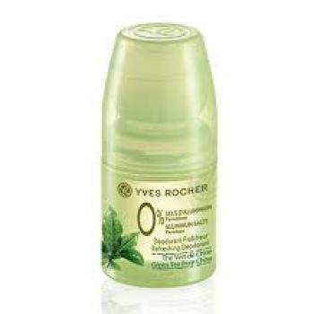 YVES ROCHER green tea FROM china deodorant roll-on 