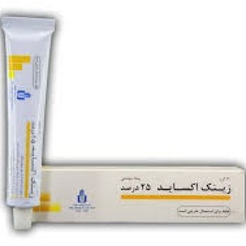 پماد موضعی زینک اکساید 25% ایران دارو 30 گرم