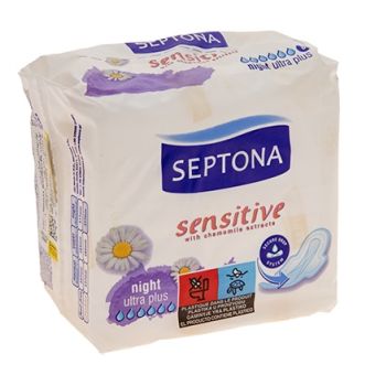 نوار بهداشتی قطر نازک سپتونا مدل Night Sensitive