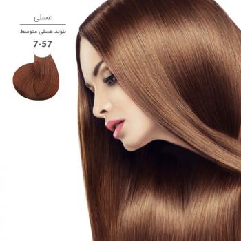 رنگ موی مارال 100 میل 7.57-بلوند عسلی متوسط