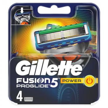 تیغ یدک ژیلت مدل Fusion Proglide Power فیوژن پروگلاید پاور بسته 4 عددی