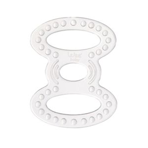 دندان گیر شفاف سیلیکونی کد 858 وی بیبی