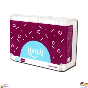 گوش پاک کن پنبه ریز ۲۰۰ عددی مکعبی