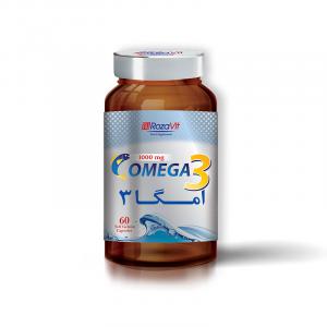کپسول سافت ژل 60 عددی امگا3 رزاویت