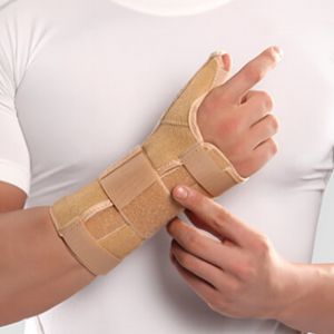 مچ شست بند نئوپرنی آتل دار پاک سمن دست چپ کد109: XL