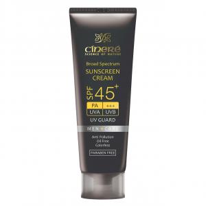 کرم ضد آفتاب SPF45 مخصوص آقایان سینره 50 میل 