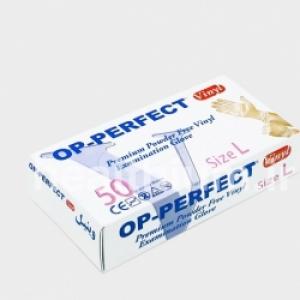 دستکش وینیل op-perfect بسته 50 تایی سایز بزرگ