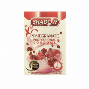 کاندوم شادو مدل Pomegranate بسته ۳ عددی