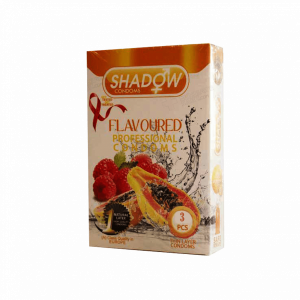 کاندوم شادو مدلFlavoured  بسته ۳ عدد