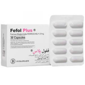 کپسول ففول پلاس اینترافارم 30 عدد