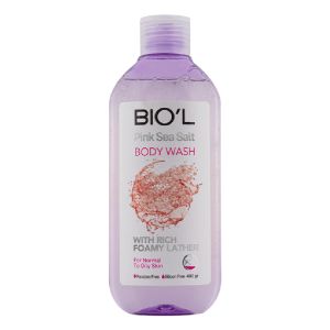 شامپو بدن Pink Sea Salt بیول 400 گرمی