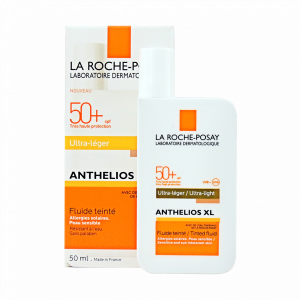 فلوئید ضد آفتاب رنگی لاروش پوزای SPF50 مدل Anthelios XL حجم ۵۰ میلی لیتر