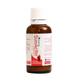 قطره آهن سان اکتین ایده داروطب فاقد گلوتن 30 میلی لیتر