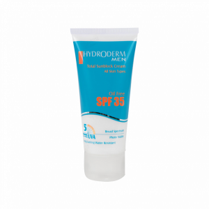 کرم ضد آفتاب آقایان هیدرودرم SPF35 حجم ۵۰ میلی لیتر