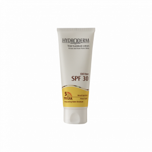 لوسیون ضد آفتاب فاقد چربی SPF30 هیدرودرم مناسب پوست های چرب و آکنه دار ۷۵ میلی لیتر