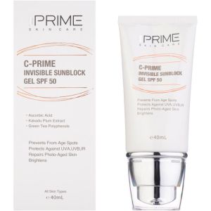 ژل ضد آفتاب SPF50 حاوی ویتامین سی پرایم 40 میلی لیتر