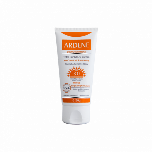 آردن ضدآفتاب spf30 مناسب پوست معمولی وحساس رنگی 50 میلی لیتر