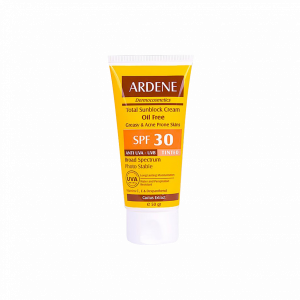 کرم ضد آفتاب فاقد چربی آردن SPF30 مناسب پوست های چرب و دارای جوش ۵۰ گرم