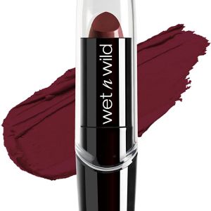 رژ لب سیلک فینیش Silk Finish وت اند وایلد Wet n Wild e536a dark wine شرابی تیره