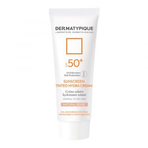 ضد آفتاب رنگی هیدرا پوست خشک +SPF50 درماتیپیک (بژ طبیعی )