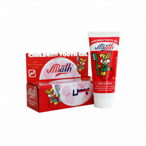 خمیر دندان ژله ای کودک بس با طعم توت فرنگی ۸۰ گرم