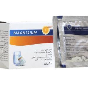 ساشه منیزیم 300 میلی گرم پرتقالی اکسیر آفرین آریا