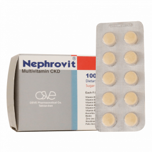 مولتی ویتامین CKD نفروویت اسوه ۱۰۰ عدد