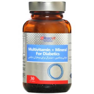 مولتی ویتامین پلاس مینرال بیماران دیابتی  رزاویت