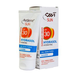 آردن کرم ضد آفتاب SPF30 هیدراسول انواع پوست بی رنگ 50 میلی لیتر