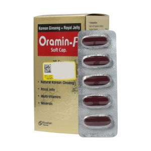 کپسول ژلاتینی اورامین F دوون فارم ۳۰ عددی