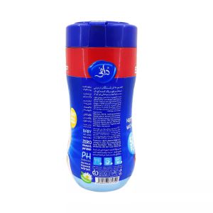  دستمال مرطوب پاک کننده کودک اکسترا استوانه ای 50 عددی دافی