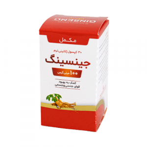 سافت ژل جینسینگ 100 میلی گرم دانا 