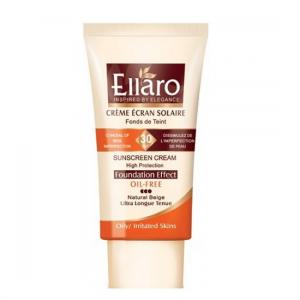 کرم ضد آفتاب فاقد چربی با پوشش کرم پودر SPF30 الارو