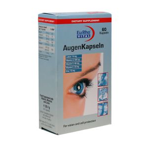 کپسول اوژن (کپسول چشم) یوروویتال 60 عددی
